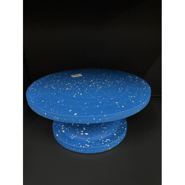 підставка поворотна синя з бризгами