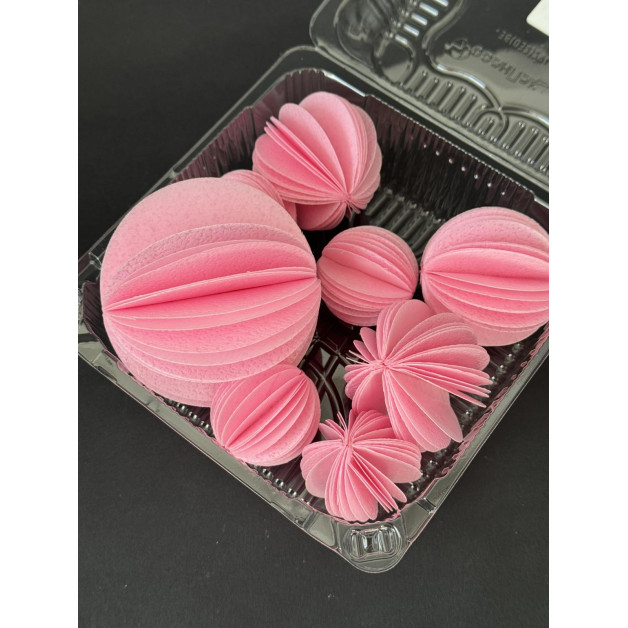 Набір "Вафельні сфери" рожеві