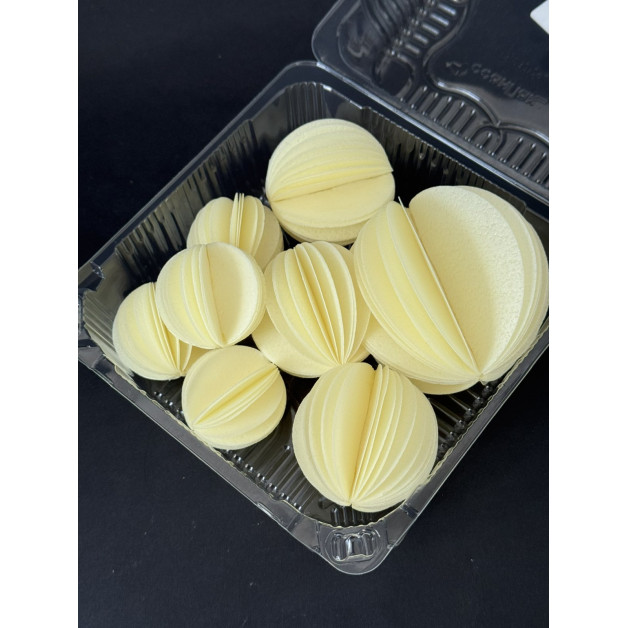 Набір "Вафельні сфери" жовті