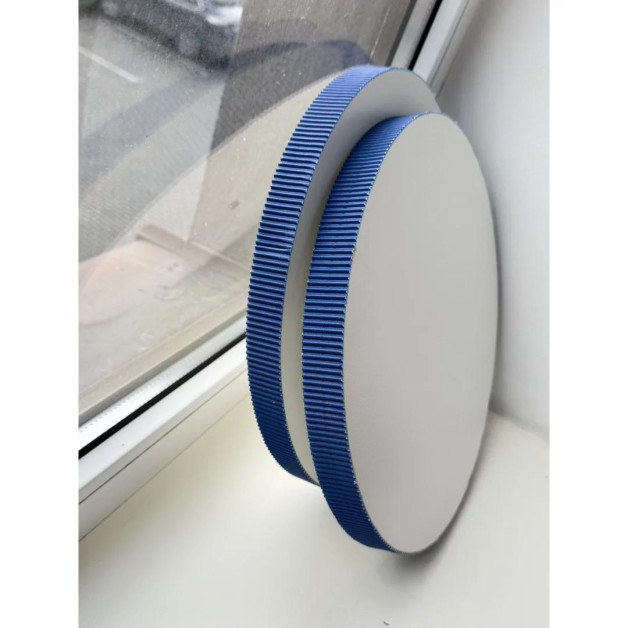 Підложка сендвіч гофра синя  h2,5 d35см