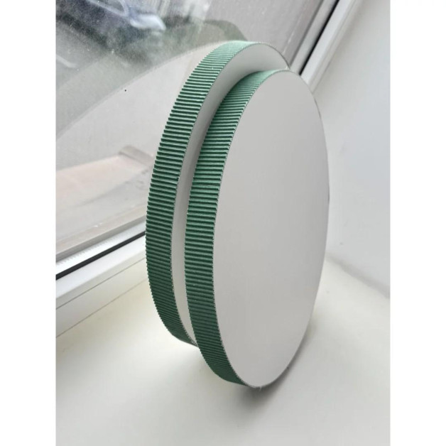 Підложка сендвіч гофра зелена  h2,5 d35см