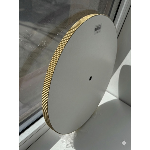 Підложка сендвіч гофра золото h 1см d30см