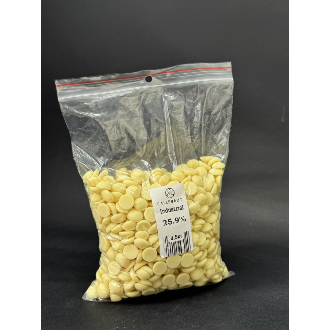 шоколад Callebaut білий 25,9% 0,5 кг індустріальний