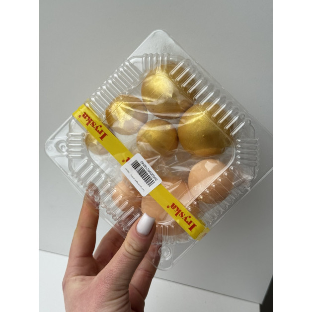 Кулі шоколадні золото - персик