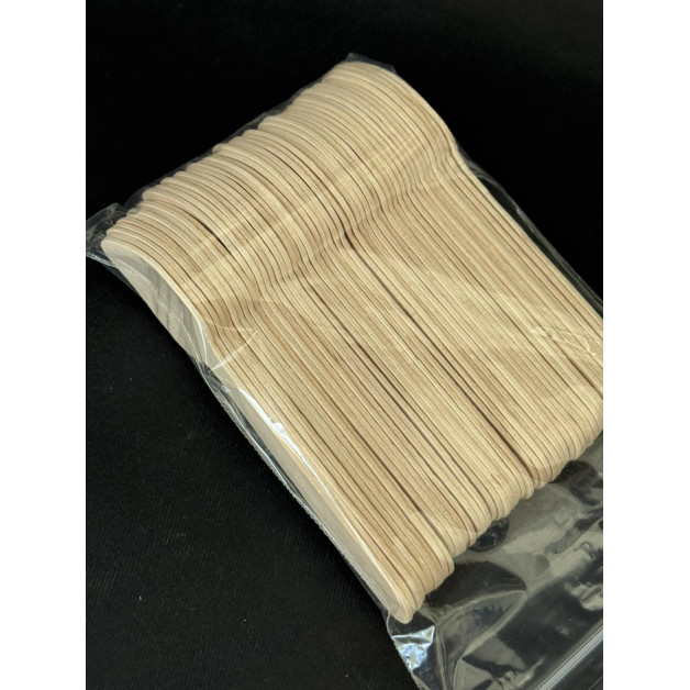 Ложечка для десертів дерево 50 шт 11 см