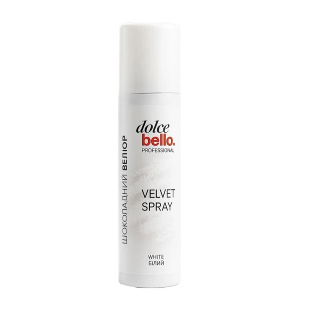 Шоколадний велюр dolce bello білий 100 мл