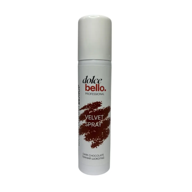 Шоколадний велюр dolce bello темний шоколад 100 мл
