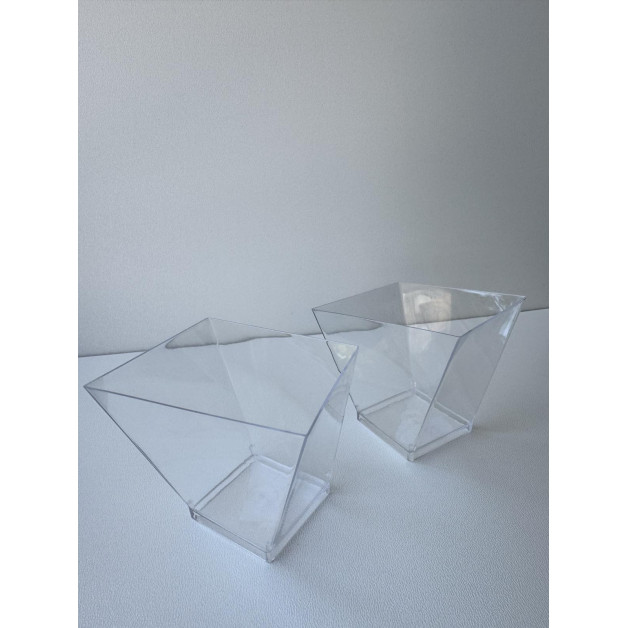 Стаканчики квадратні трапеція 120 грам