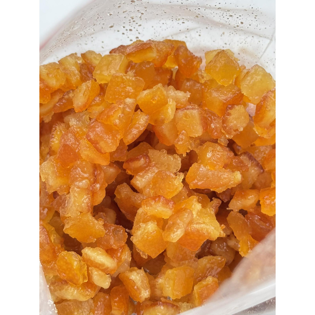 цукати апельсинові кубики 0,5кг