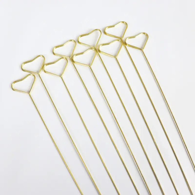 Тримач для листівок, фіотографій серце (20 шт)