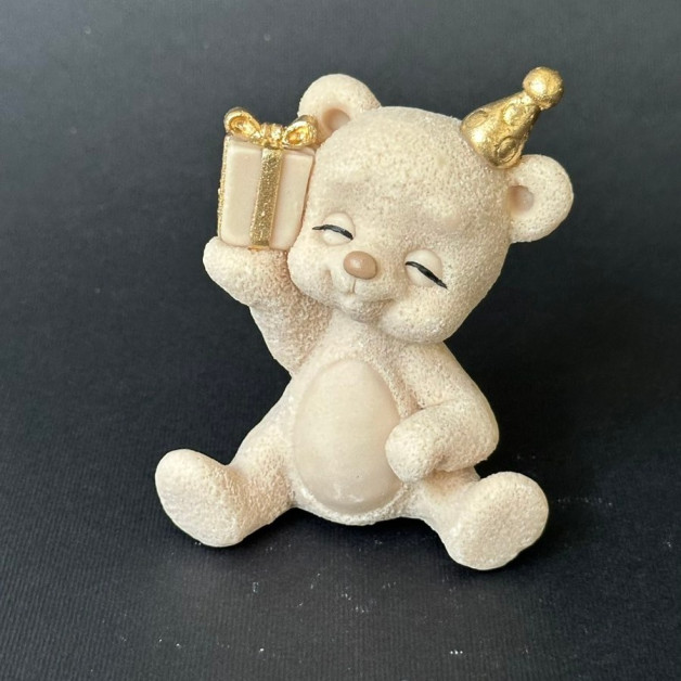 Кондитерська прикраса ведмедик №18 висота 9 см (Наявність кольору уточнюйте в коментарі!!!)