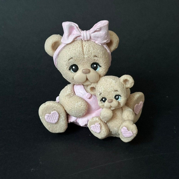 Кондитерська прикраса ведмедик №19 висота 8 см (Наявність кольору уточнюйте в коментарі!!!)