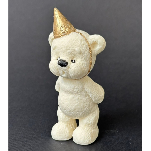 Кондитерська прикраса ведмедик №2 висота 9,5 см (Наявність кольору уточнюйте в коментарі!!!)