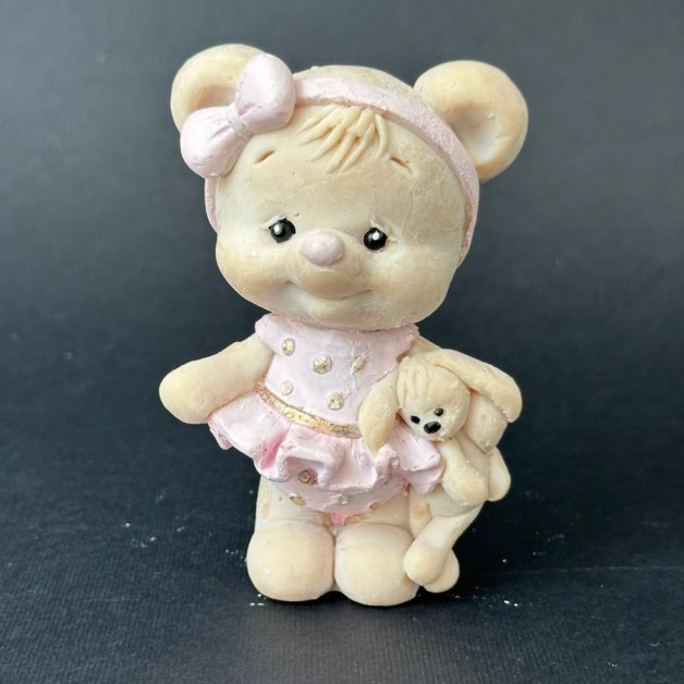 Кондитерська прикраса ведмедик №21 висота 8,5 см (Наявність кольору уточнюйте в коментарі!!!)