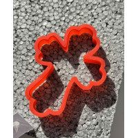 Вирубка хрестик новий 9 см