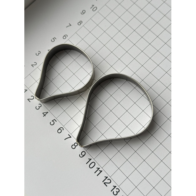 Вирубка метал гібіскус 2-х набір