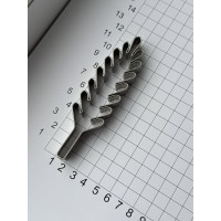 Вирубка метал колосок