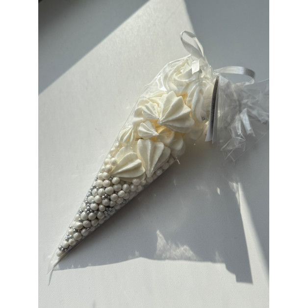 Набір конусний "Біла елегентність"