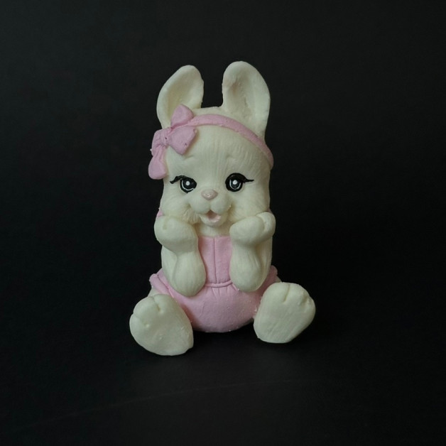 Кондитерська прикраса зайчик №14 висота 7,5 см (Наявність кольору уточнюйте в коментарі!!!)