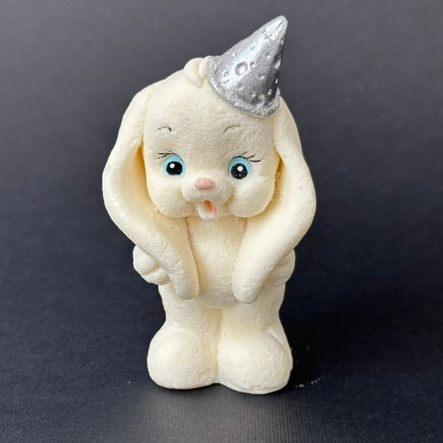 Кондитерська прикраса зайчик №3 висота 9 см (Наявність кольору уточнюйте в коментарі!!!)