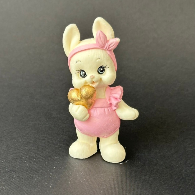 Кондитерська прикраса зайчик №4 висота 10 см (Наявність кольору уточнюйте в коментарі!!!)