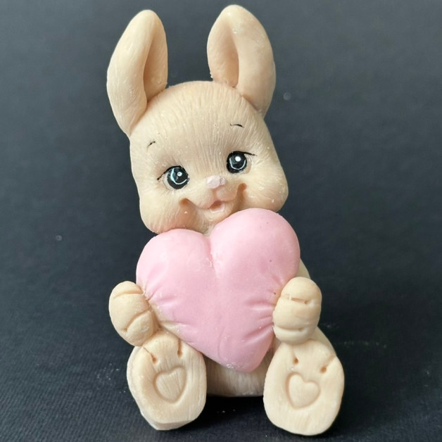 Кондитерська прикраса зайчик №7 висота 8,5 см (Наявність кольору уточнюйте в коментарі!!!) 