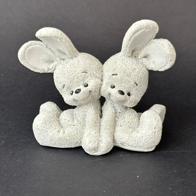 Кондитерська прикраса зайчик пара №15 висота 7,5 см (Наявність кольору уточнюйте в коментарі!!!)