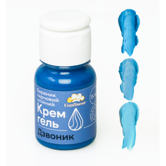 Барвник крем-гель confiseur Дзвоник (олійний)