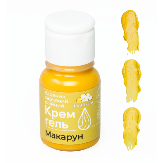Барвник крем-гель confiseur Макарун (олійний)