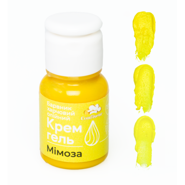 Барвник крем-гель confiseur Мімоза (олійний)