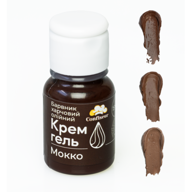 Барвник крем-гель confiseur Мокко (олійний)