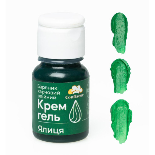 Барвник крем-гель confiseur Ялиця (олійний)