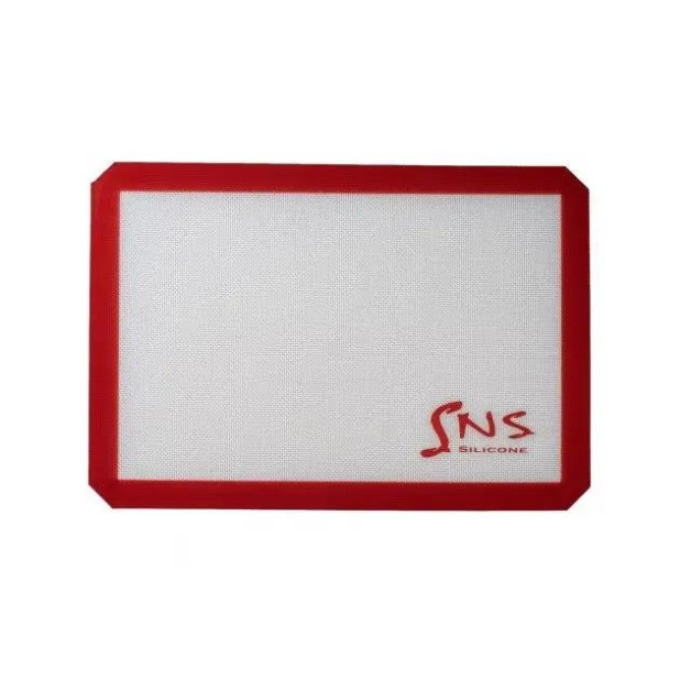 Силіконовий килимок SNS для випікання запікання білий 40 х 30 см
