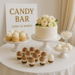 Посуд для кенді бар