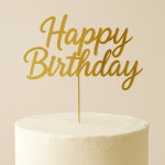 Топери " Happy Birthday"