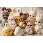 Фігурки "Великодні "-шоколадні 