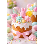 Кольорове бізе на паску 