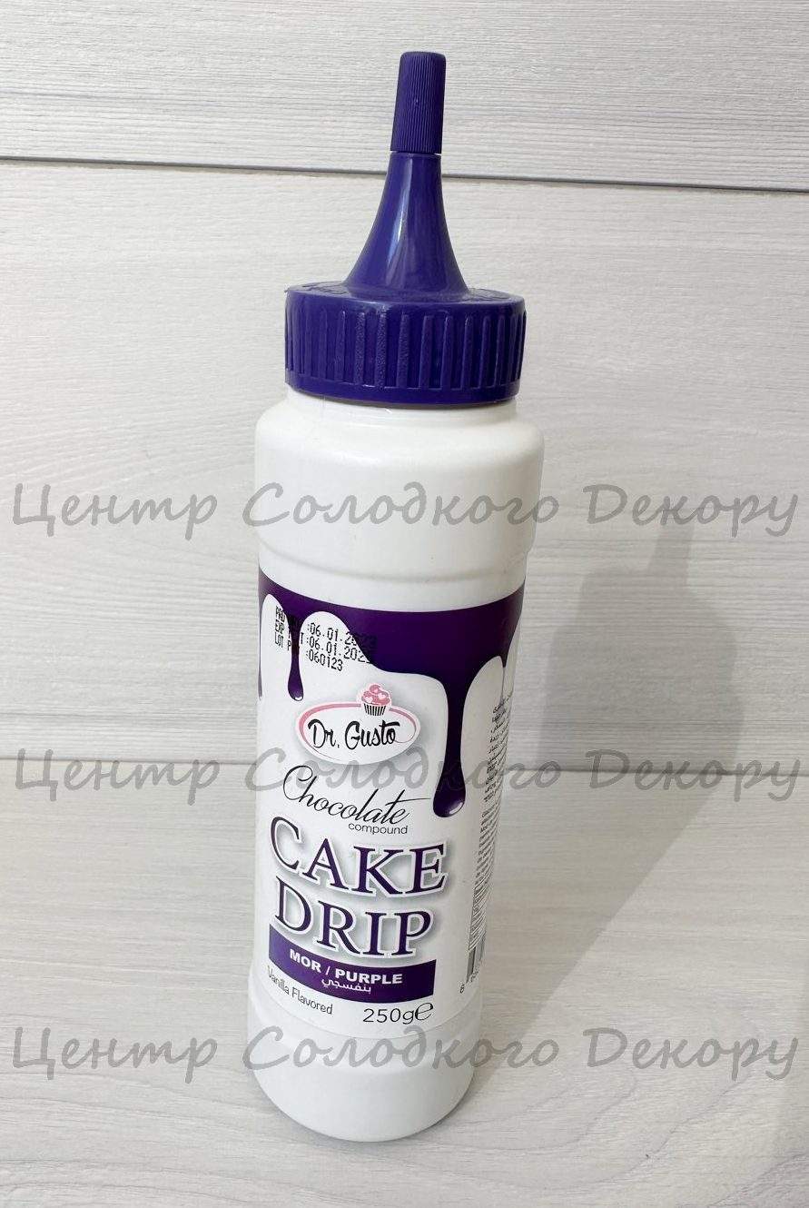 картинка Обтікаючий шоколад пурпуровий 250 грам Dr.Gusto от магазина Центр Солодкого Декору