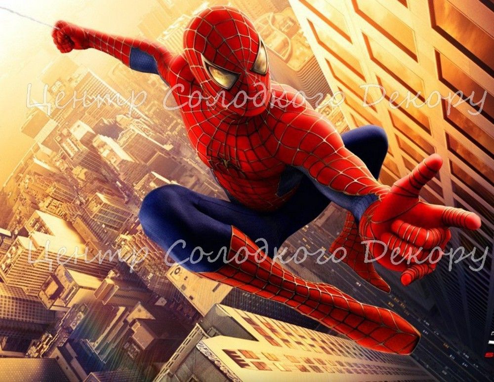 картинка Spider man А4 1 от магазина Центр Солодкого Декору