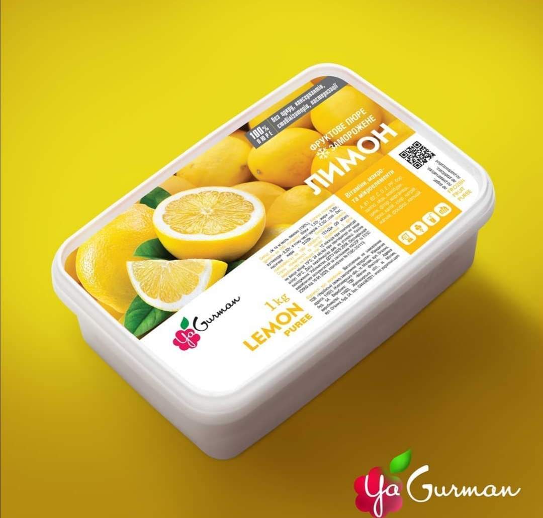 картинка Пюре лимону заморожене 1 кг. от магазина Центр Солодкого Декору