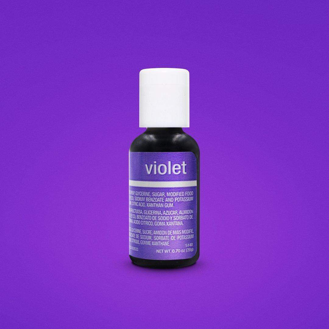 картинка Гелевий барвник Chefmaster Фіолетовий (Violet) 21 грам. от магазина Центр Солодкого Декору