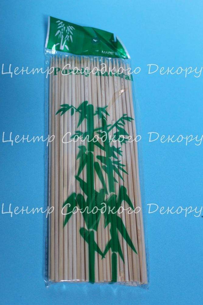 картинка Палички бамбукові 100 шт. 15 см. от магазина Центр Солодкого Декору