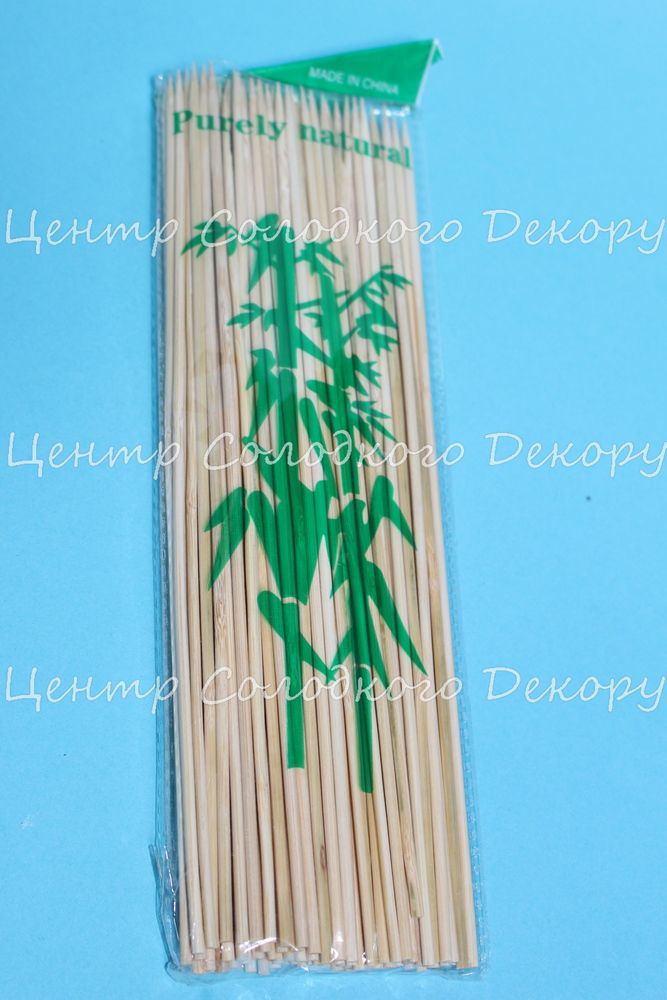 картинка Палички бамбукові 100 шт. 25 см. от магазина Центр Солодкого Декору