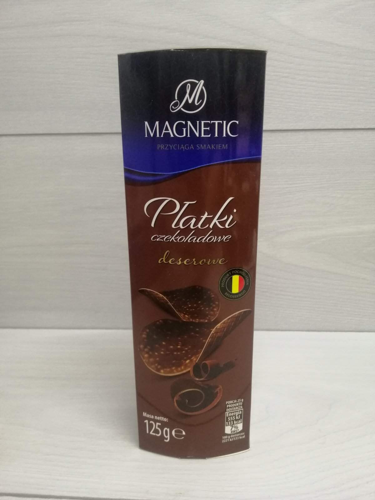 картинка Шоколадні чіпси "Чорний шоколад. 125 грам. Польща. от магазина Центр Солодкого Декору