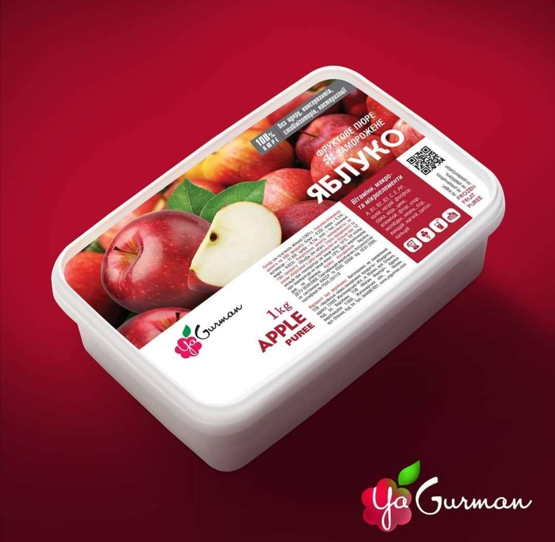 картинка Пюре яблука заморожене 1 кг. от магазина Центр Солодкого Декору