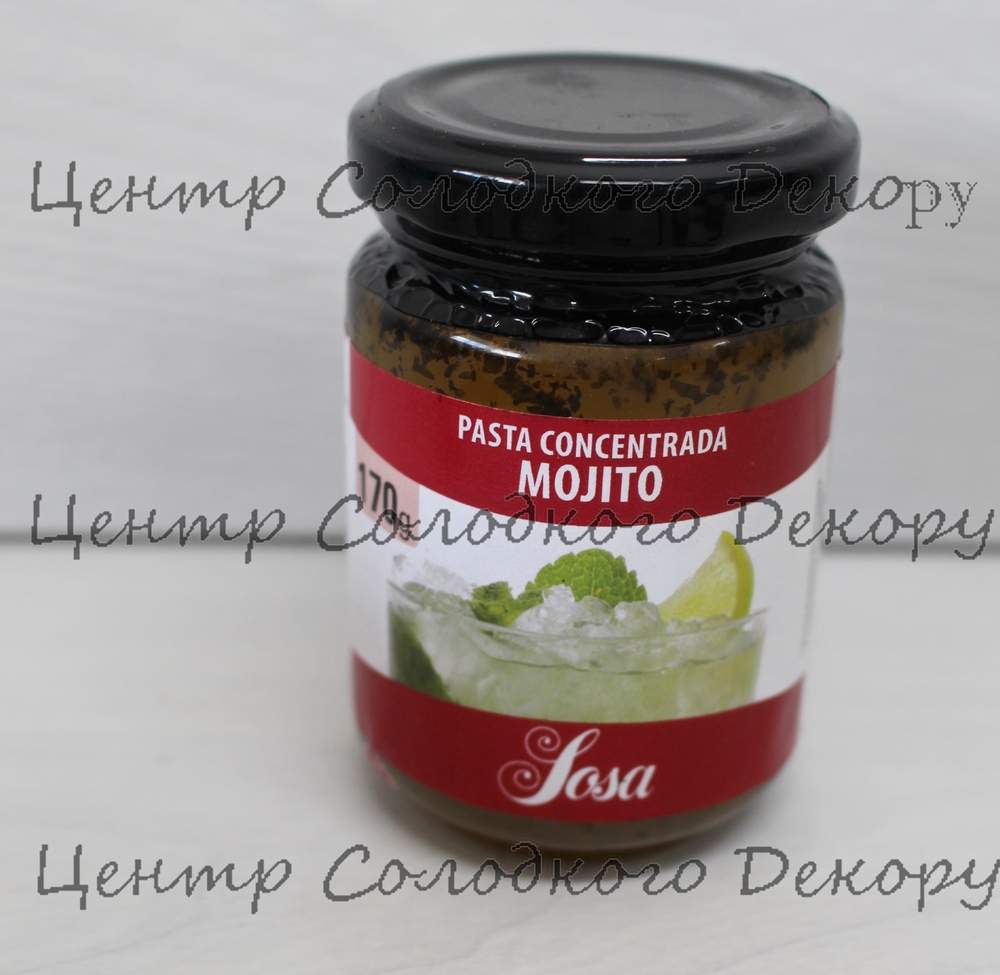 картинка Паста-концентрат з мохіто, 170 грам SOSA. от магазина Центр Солодкого Декору