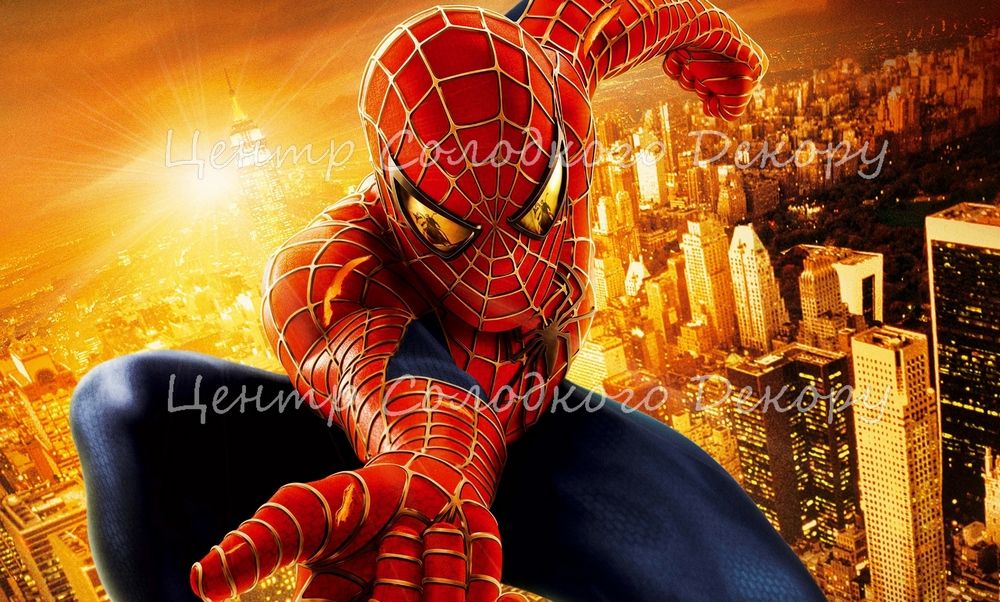 картинка Spider man А4 3 от магазина Центр Солодкого Декору