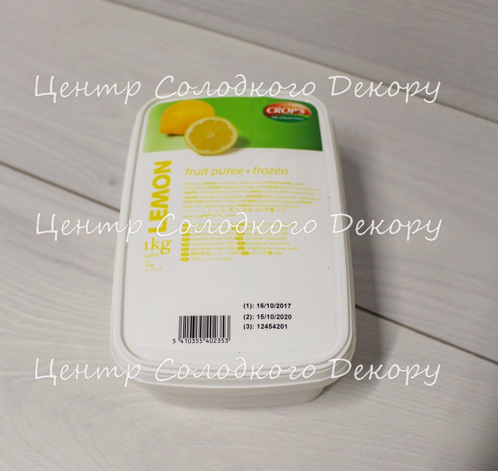 картинка Пюре з жовтого лимону заморожене Crop's (Бельгія), 1 кг от магазина Центр Солодкого Декору
