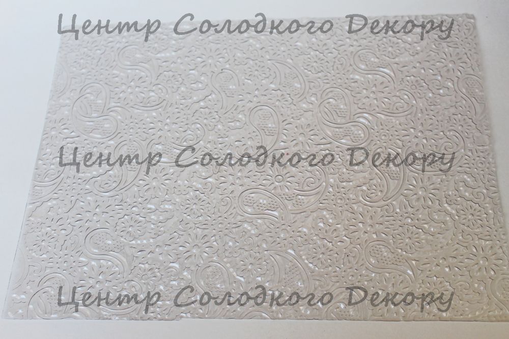 картинка Текстурний лист. розмір 18х25,5 см. підходить, як для мастики, так і для шоколаду, для декору євротортів.	 в магазині Центр Солодкого Декору